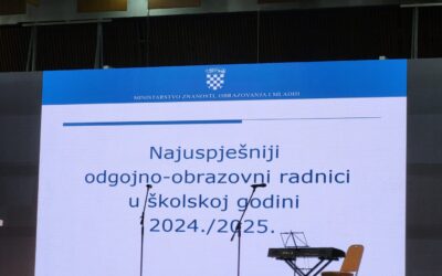 Dodjela nagrada za najuspješnije odgojno-obrazovne radnike u školskoj godini 2024./2025.