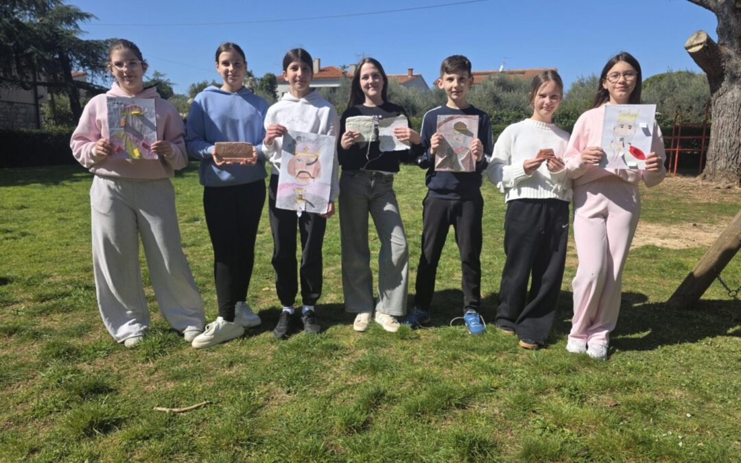 Povijest oživjela u učionici – šestaši u posjetu 4. a razredu