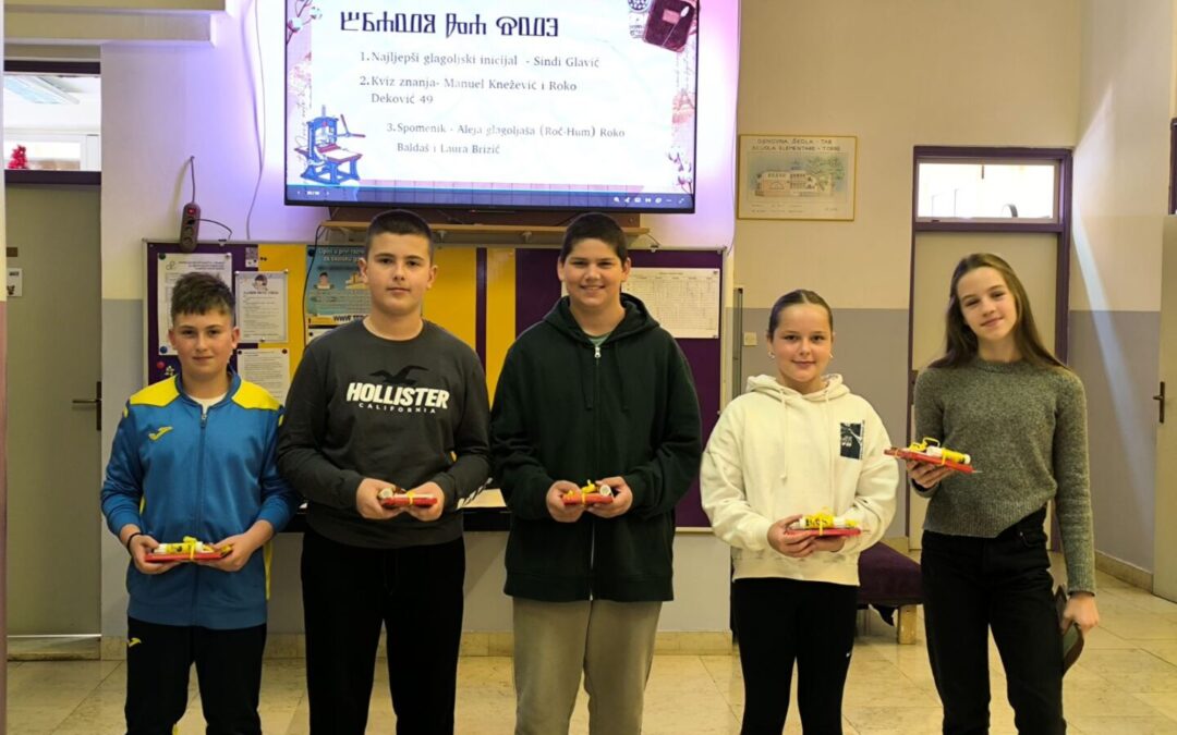 Obilježen Dan hrvatske glagoljice i glagoljaštva u OŠ Tar-Vabriga