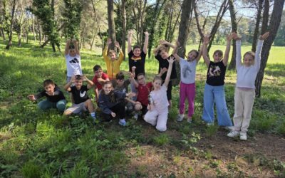 Učenici 4.a razreda na edukativnoj radionici udruge “Drijade”